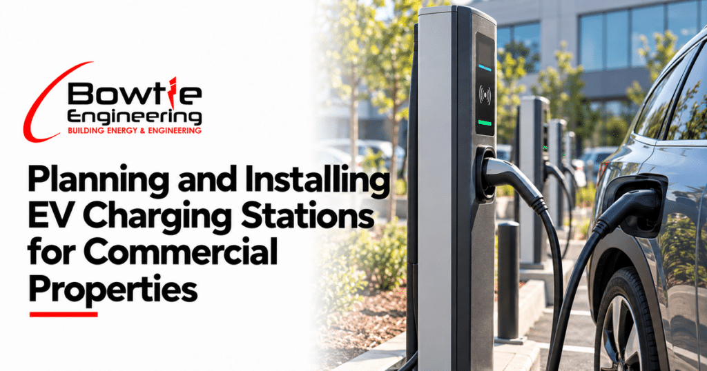 Bowtie Engineering: Planning and Installing EV Charging Stations for Commercial Properties