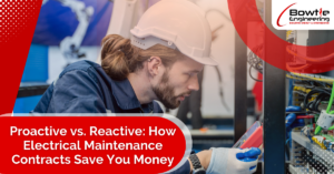 Proactive vs. Reactive: How Electrical Maintenance Contracts Save You Money