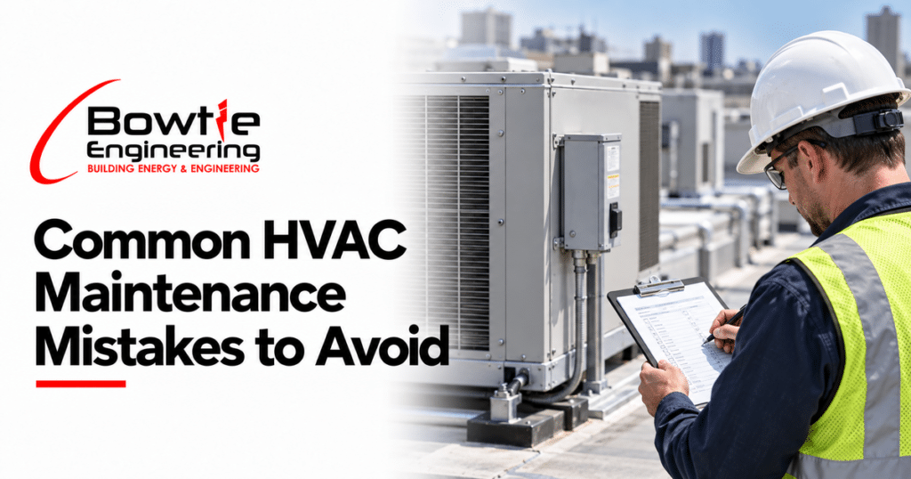 Bowtie Engineering: Common HVAC Maintenance Mistakes to Avoid