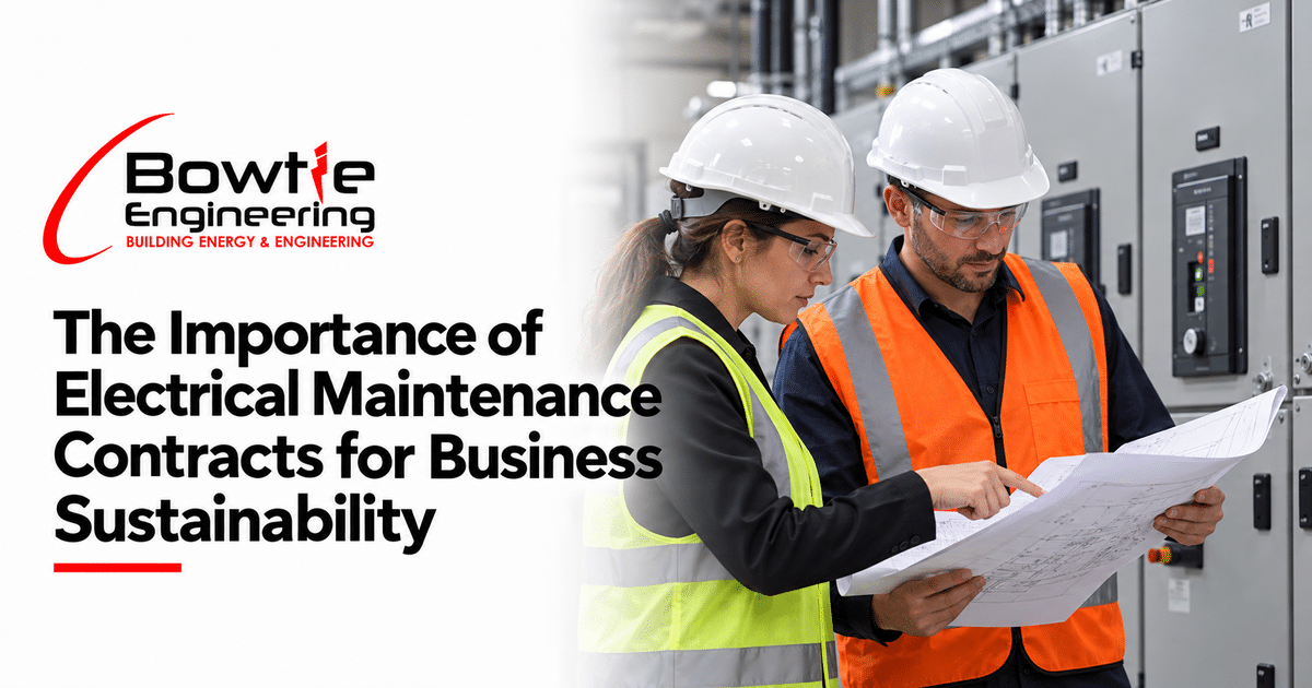 Bowtie Engineering: The Importance of Electrical Maintenance Contracts for Business Sustainability