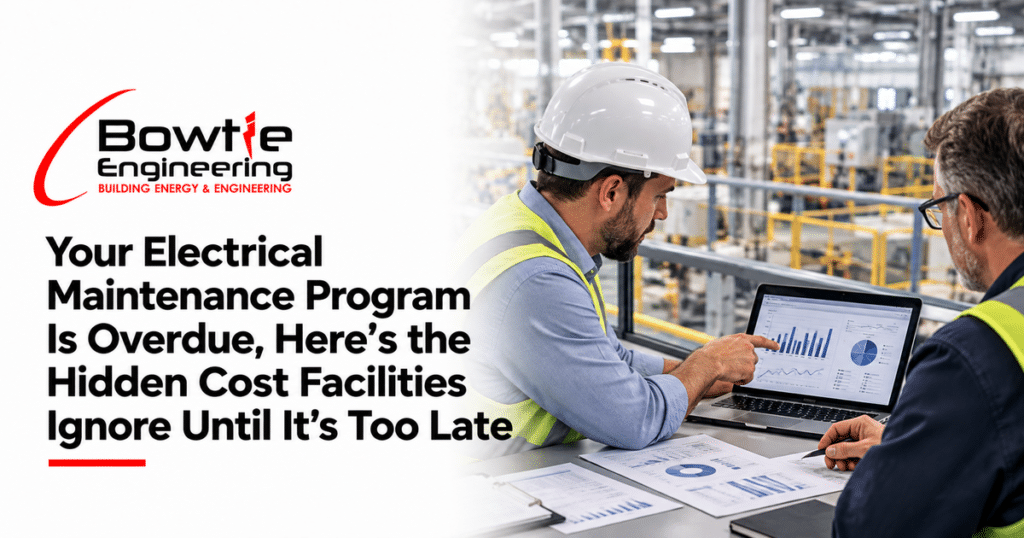 Bowtie Engineering: Your Electrical Maintenance Program Is Overdue, Here’s the Hidden Cost Facilities Ignore Until It’s Too Late
