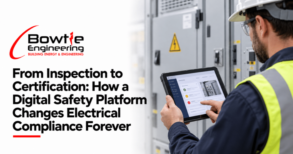 Bowtie Engineering: From Inspection to Certification: How a Digital Safety Platform Changes Electrical Compliance Forever