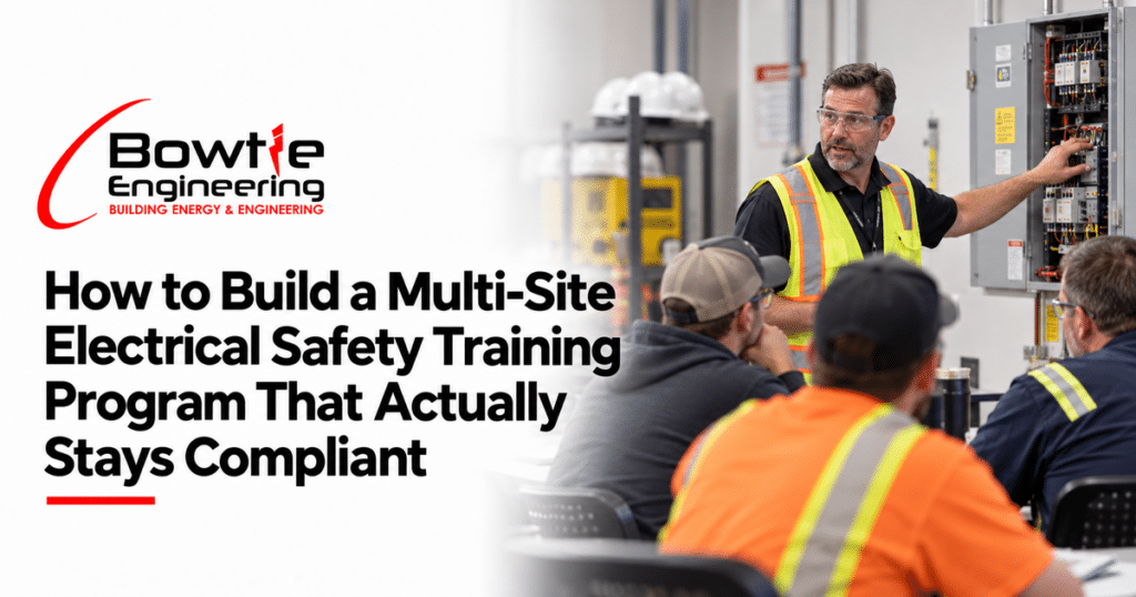 Bowtie Engineering: How to Build a Multi-Site Electrical Safety Training Program That Actually Stays Compliant