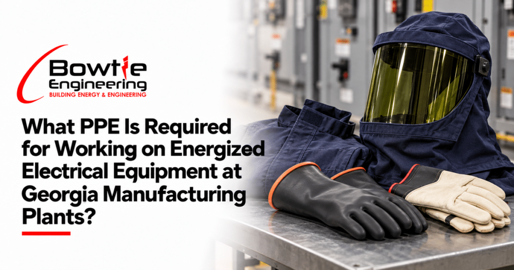 Bowtie Engineering: What PPE Is Required for Working on Energized Electrical Equipment at Georgia Manufacturing Plants?