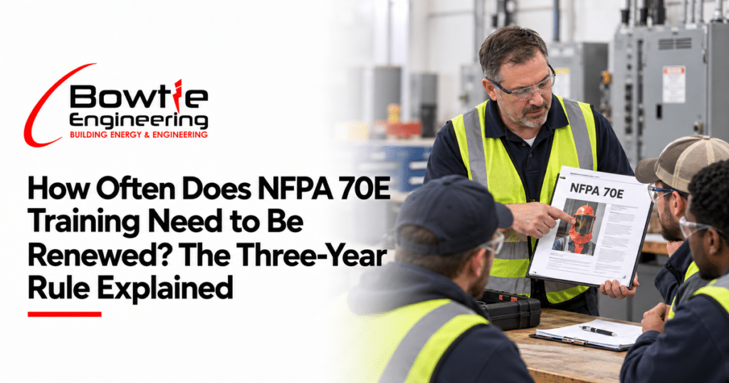 Bowtie Engineering: How Often Does NFPA 70E Training Need to Be Renewed? The Three-Year Rule Explained