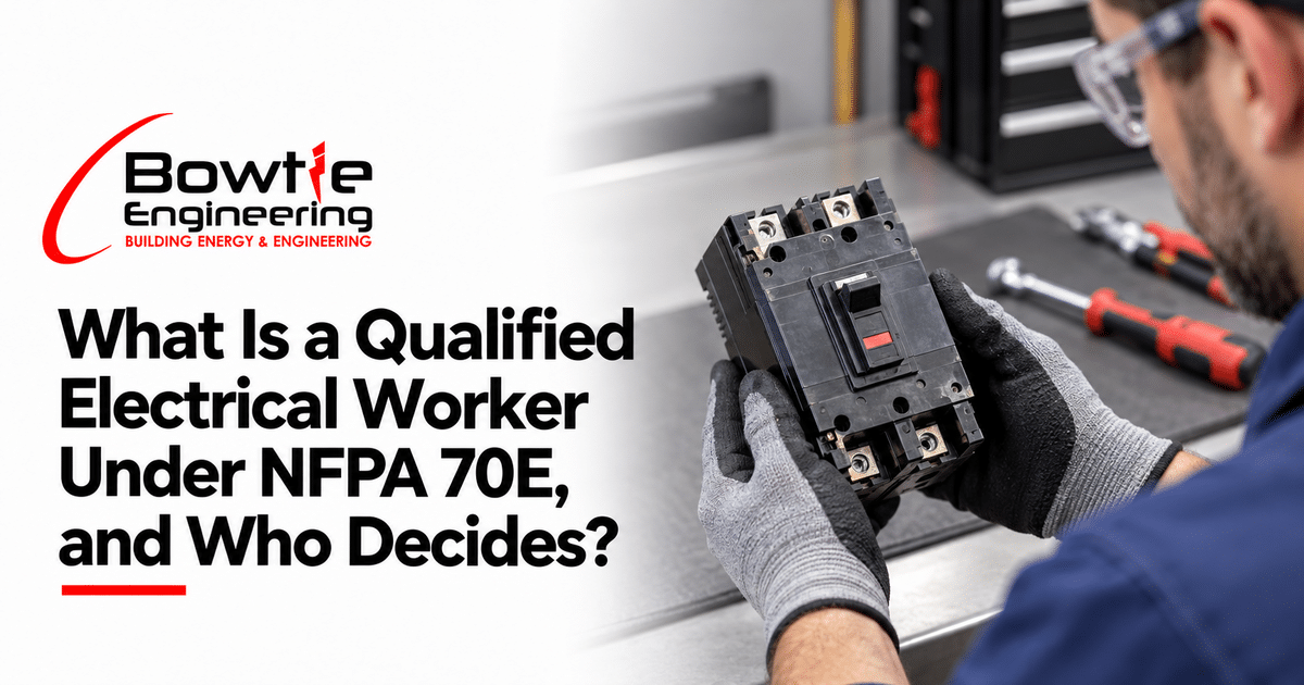Bowtie Engineering: What Is a Qualified Electrical Worker Under NFPA 70E, and Who Decides?