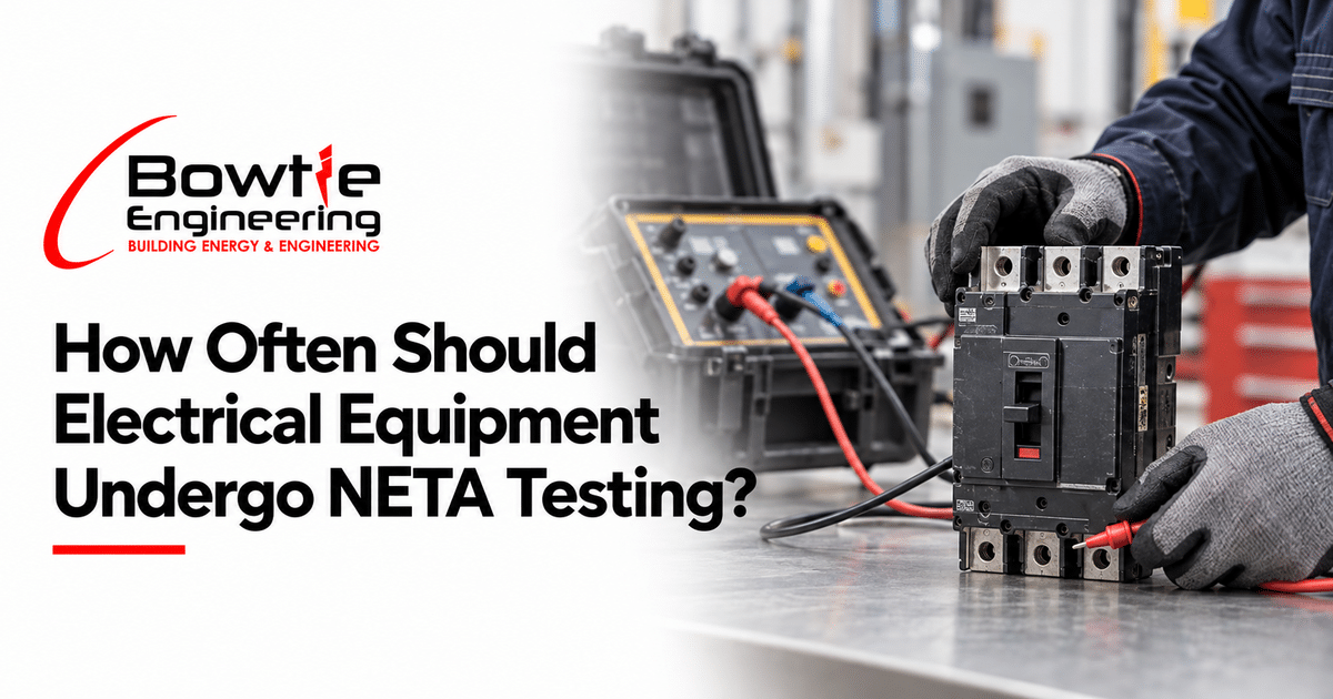 Bowtie Engineering: How Often Should Electrical Equipment Undergo NETA Testing?