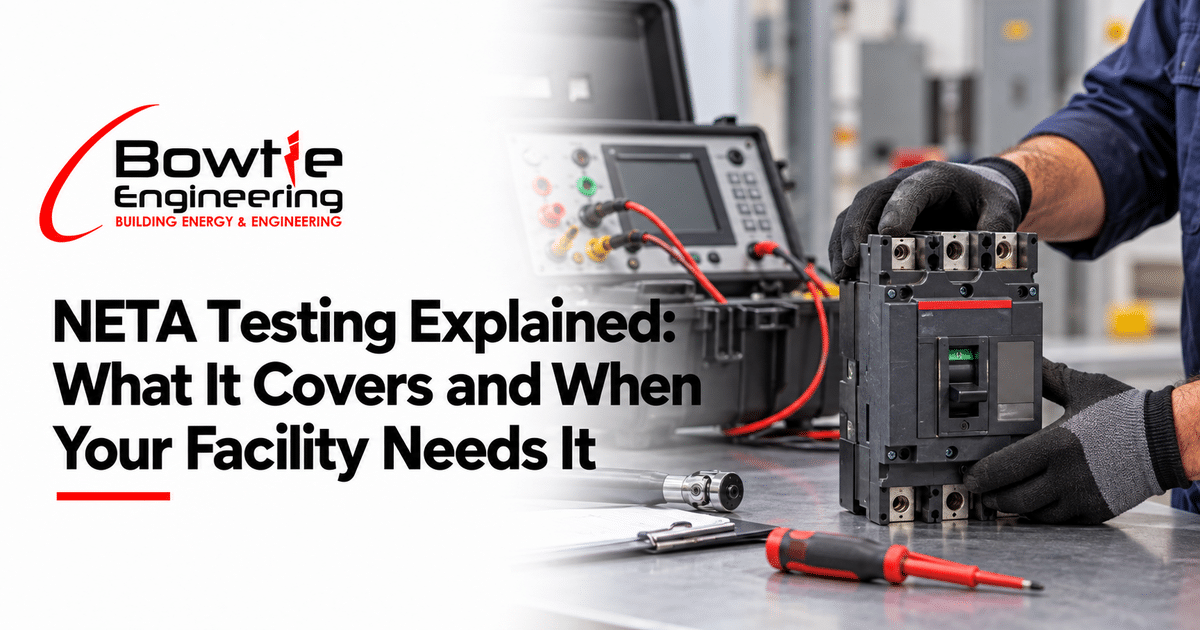 Bowtie Engineering: NETA Testing Explained: What It Covers and When Your Facility Needs It