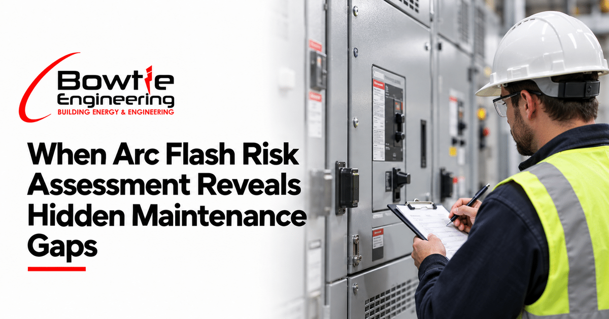 Bowtie Engineering: When Arc Flash Risk Assessment Reveals Hidden Maintenance Gaps