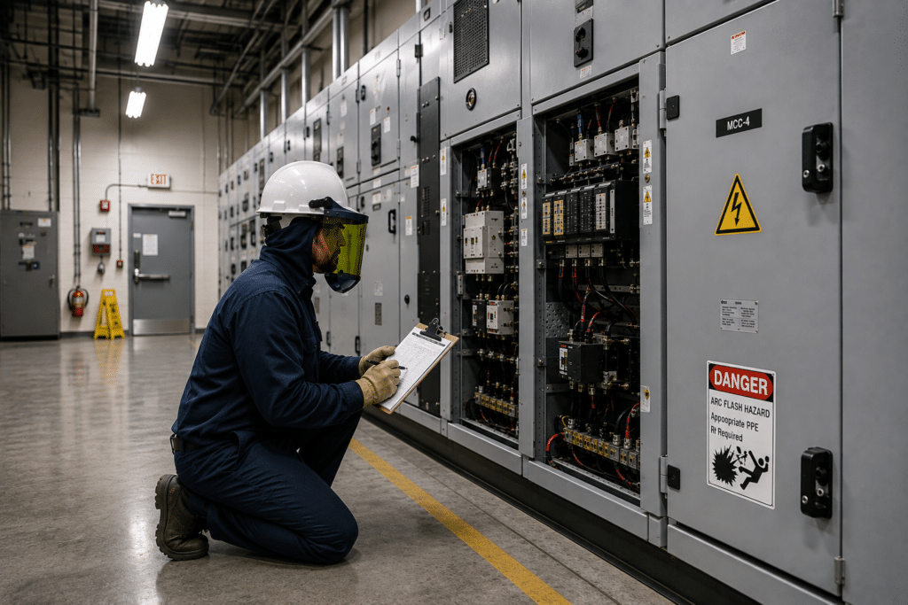 arc flash, Arc Flash Label