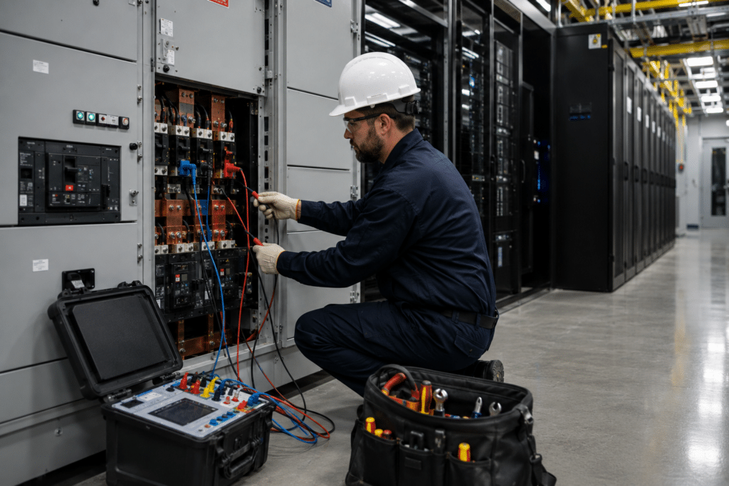data center electrical maintenance