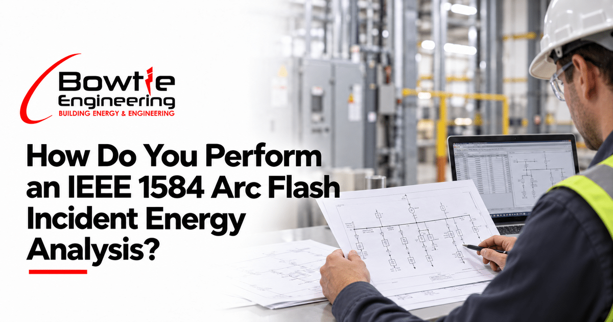 Bowtie Engineering: How Do You Perform an IEEE 1584 Arc Flash Incident Energy Analysis?
