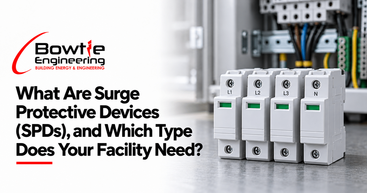 Bowtie Engineering: What Are Surge Protective Devices (SPDs), and Which Type Does Your Facility Need?