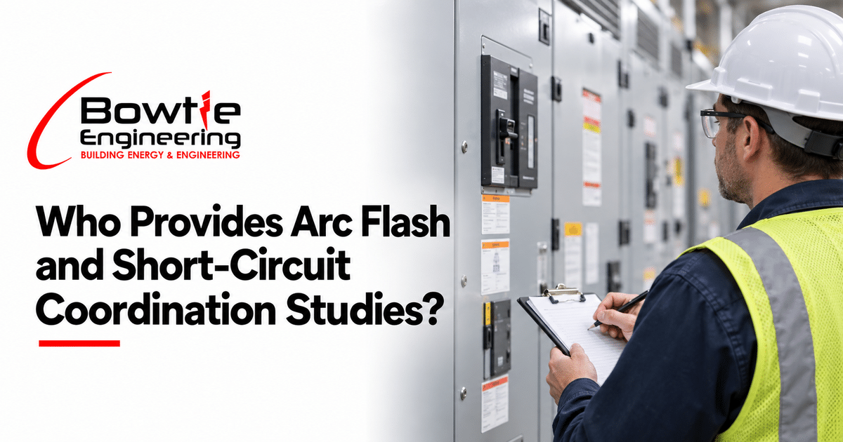 Bowtie Engineering: Who Provides Arc Flash and Short-Circuit Coordination Studies?