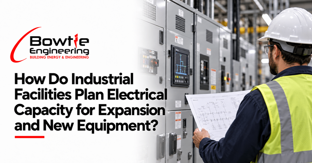 Bowtie Engineering: How Do Industrial Facilities Plan Electrical Capacity for Expansion and New Equipment?