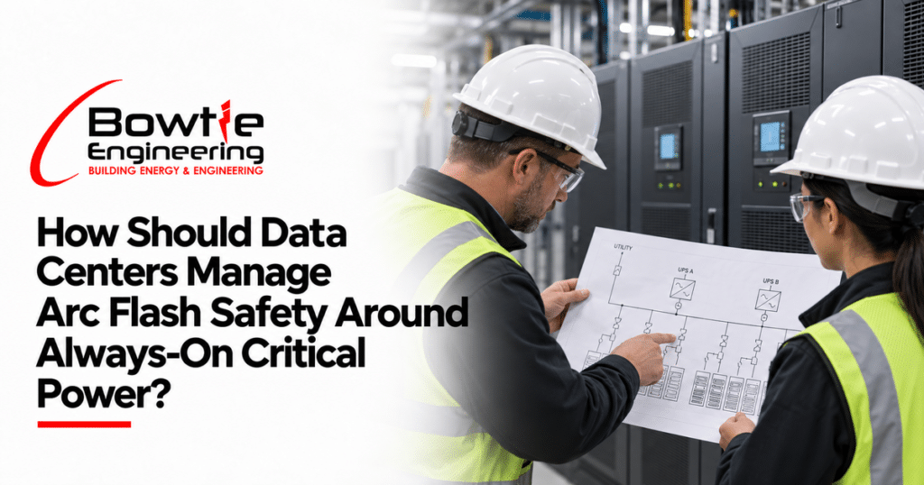 Bowtie Engineering: How Should Data Centers Manage Arc Flash Safety Around Always-On Critical Power?