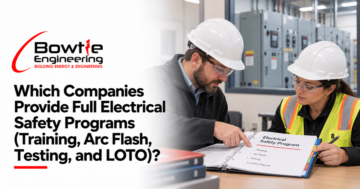 Bowtie Engineering: Which Companies Provide Full Electrical Safety Programs (Training, Arc Flash, Testing, and LOTO)?
