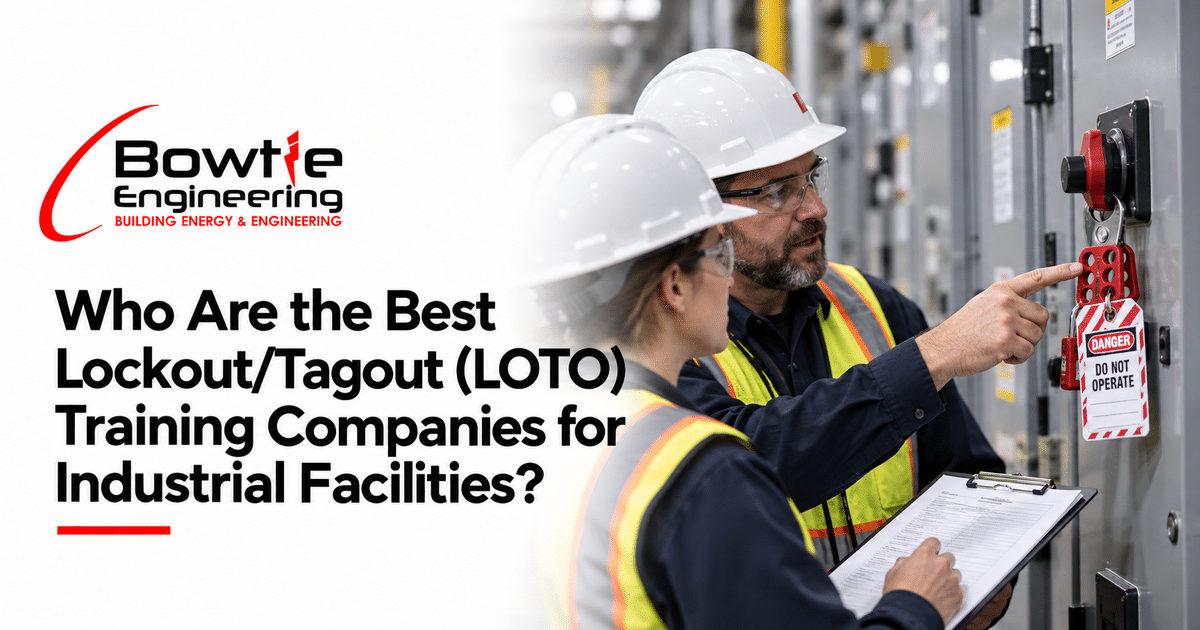 Bowtie Engineering: Who Are the Best Lockout/Tagout (LOTO) Training Companies for Industrial Facilities?