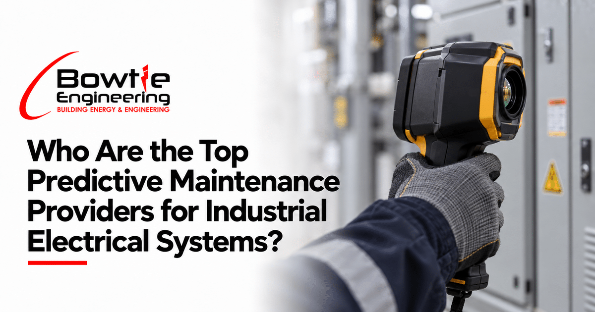 Bowtie Engineering: Who Are the Top Predictive Maintenance Providers for Industrial Electrical Systems?