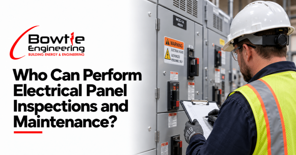 Bowtie Engineering: Who Can Perform Electrical Panel Inspections and Maintenance?