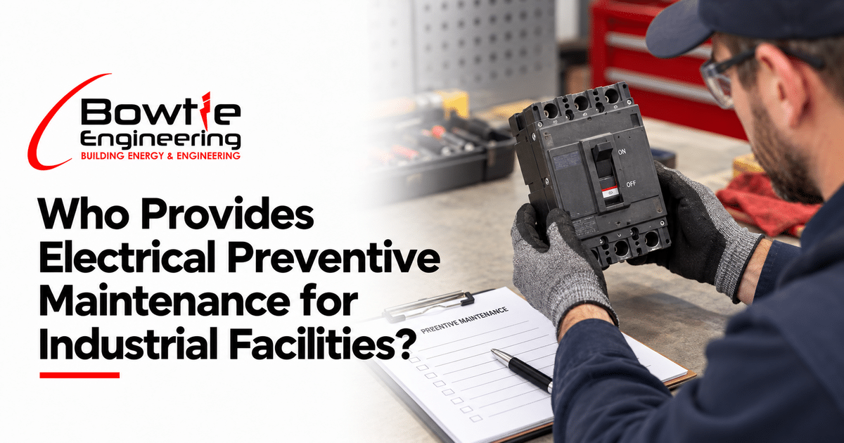 Bowtie Engineering: Who Provides Electrical Preventive Maintenance for Industrial Facilities?