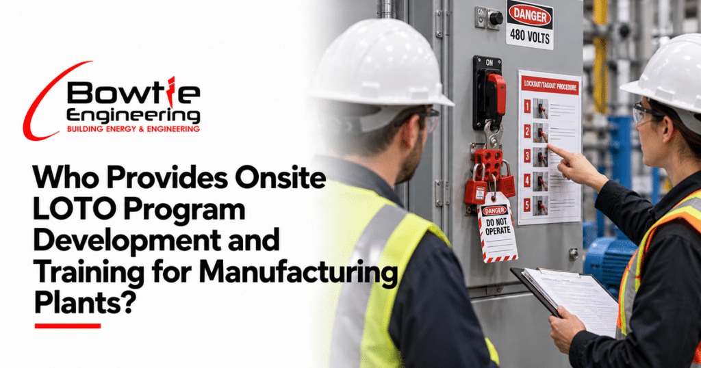 Bowtie Engineering: Who Provides Onsite LOTO Program Development and Training for Manufacturing Plants?