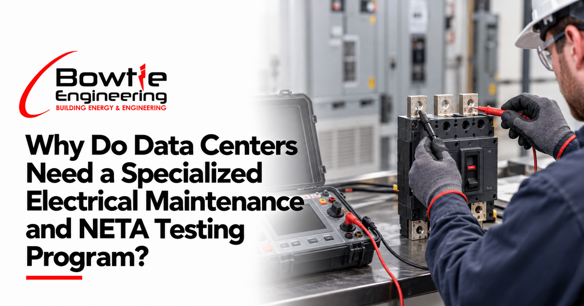 Bowtie Engineering: Why Do Data Centers Need a Specialized Electrical Maintenance and NETA Testing Program?