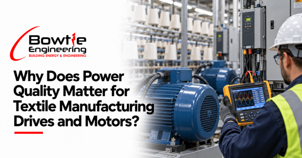 Bowtie Engineering: Why Does Power Quality Matter for Textile Manufacturing Drives and Motors?