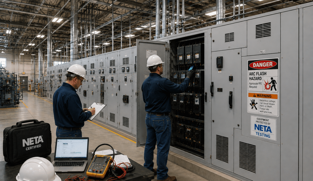 NETA-certified testing companies Southeast