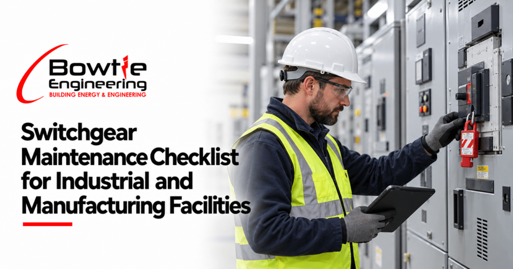 Bowtie Engineering: Switchgear Maintenance Checklist for Industrial and Manufacturing Facilities